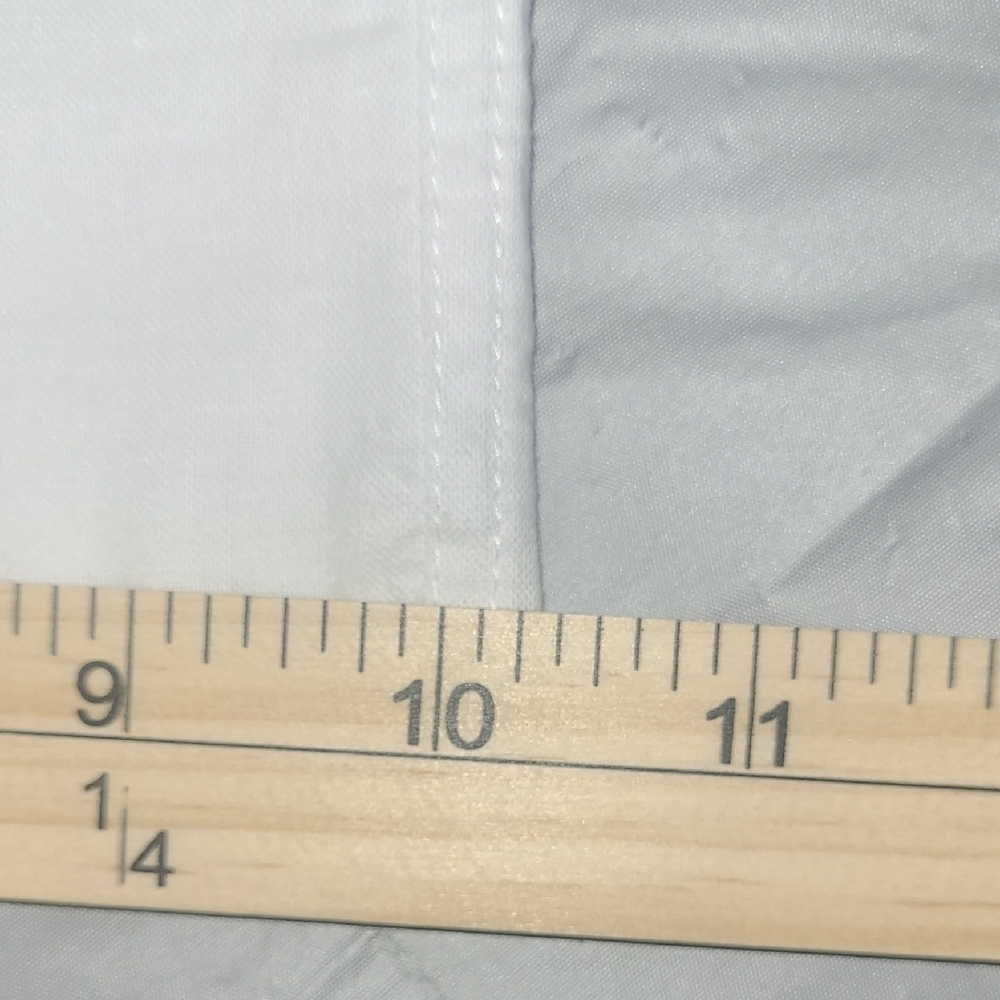White Joggers with Relaxed Fit Soft Fabric Bohemian Hidden Hook & Zipper Fly EUC - Picture 7 of 9